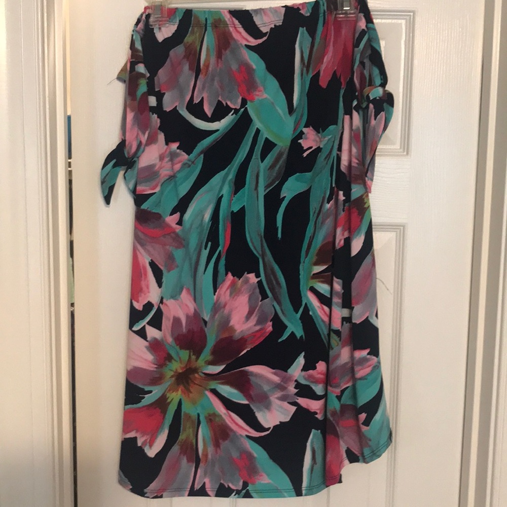 Off the shoulder floral dress